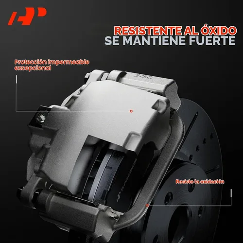 Vista 5 de A-Premium Conjunto de pinza de freno de disco con soporte compatible con modelos seleccionados de Jeep - Grand Cherokee 1999 2000 2001 2002 2003