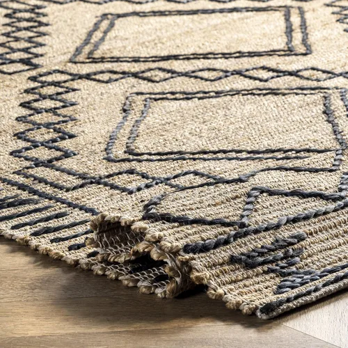 Vista 6 de nuLOOM Lennon Cozy Shag - Alfombra de pasillo de leopardo, 2 pies 8 pulgadas x 8 pies, beige