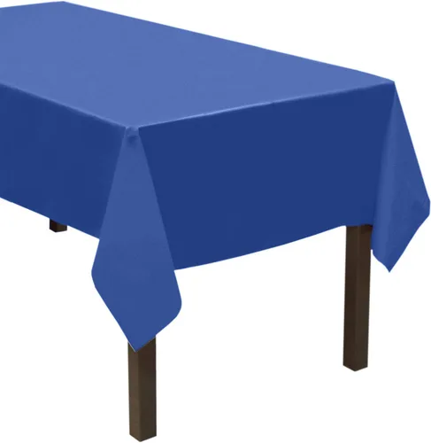 Vista 21 de Party Essentials ValuMost - Mantel de plástico disponible en 36 colores, 54 x 108 pulgadas, rojo