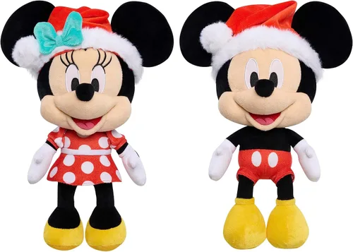 Vista 3 de Disney100 Years of Wonder Minnie Mouse - Animal de peluche grande para festividades, juguetes para niños a partir de 2 años Just Play