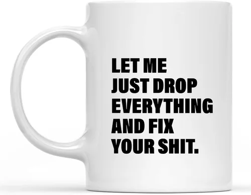 Vista 209 de Taza inspiradora y sarcasmo con texto en inglés "A Truly Great Doctor is Hard to Fond", regalos inspiradores y sarcasmo para hombres y mujeres
