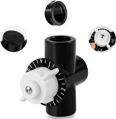 Vista 3 de R172086 Válvula de control, válvula de cloro de 1/2 pulgada compatible con Pentair Rainbow 320, 322, 300-29X cloro/bromo piscina y spa alimentador
