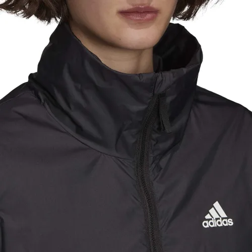 Vista 3 de adidas Chaqueta de invierno básica con aislamiento de 3 rayas para mujer