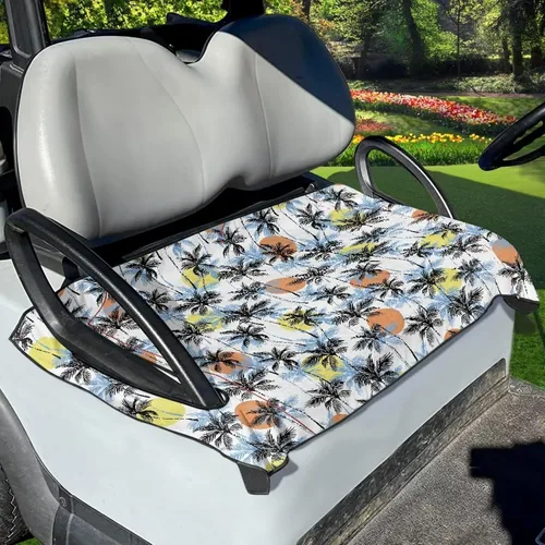 Vista 21 de Accesorios para carrito de golf, fundas de asiento para EZGO, ajuste universal, mantas de toalla de asiento para carrito de golf, fácil de instalar