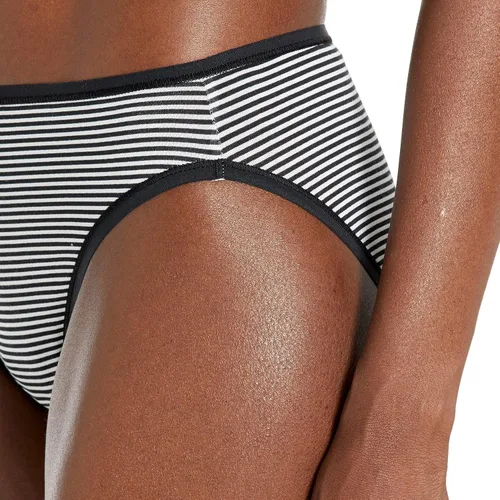 Vista 4 de Tienda Essentials Womens Cotton High Leg Brief Underwear (Available in Plus Size), Breathable