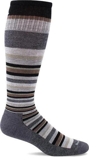 Vista 5 de Sockwell Calcetines de compresión graduados Up Lift Firm para hombre Negro