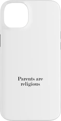 Vista 15 de iPhone 16 Parents are religious Case