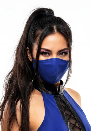 Vista 8 de Disfraz de Kitana para Mujer de Mortal Kombat Multicolor