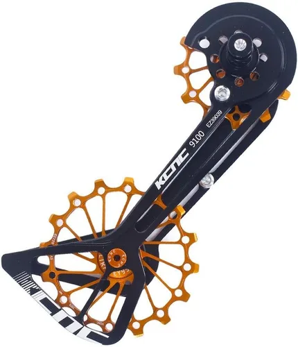 Vista 2 de KCNC Road Cyclocross Bicicleta Bicicleta OSPW Desviador de gran tamaño Polea Sistema de rueda para Shimano R9100/R8000 uso 12t top+16t inferior