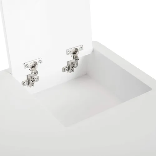 Vista 6 de Safavieh Home Collection Fadri Mid Century - Escritorio escandinavo con un cajón, color blanco
