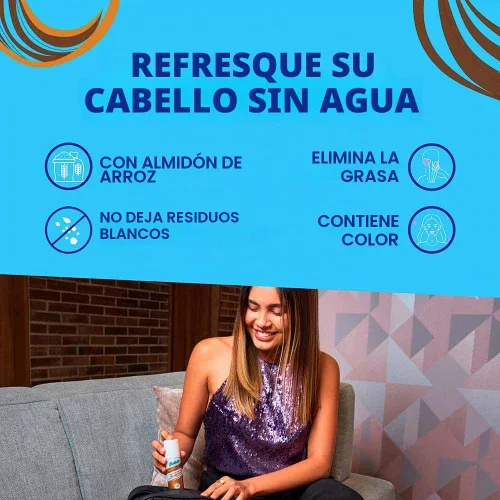 Vista 2 de Batiste Champú Seco Medio & Brunette 3.81 oz - Paquete de 3