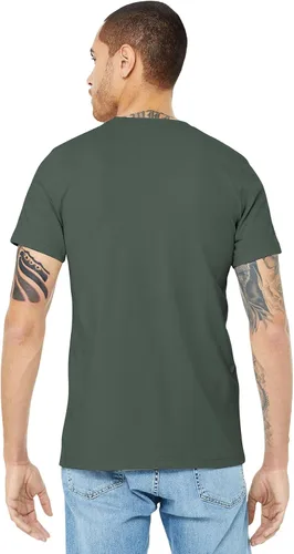 Vista 5 de Bella Canvas Camiseta de algodón Airlume para hombre