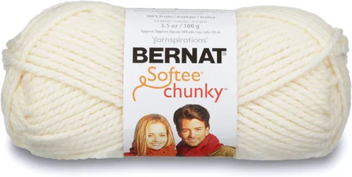 Vista 12 de Ovillo sólido Bernat Softee Chunky, otro, rosado bebé, Paquete de 1