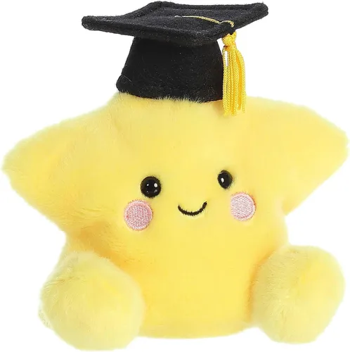 Vista 3 de Aurora® Adorable Palm Pals™ Magna Graduation Star™ - Divertido peluche coleccionable para coleccionistas de niños y adultos, perfecto para decorar