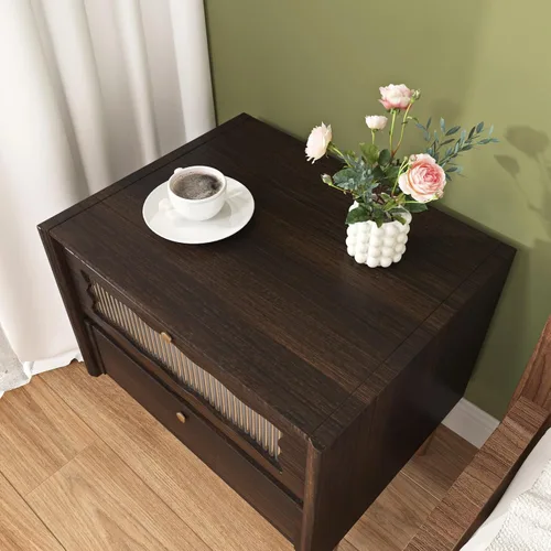 Vista 4 de Wallercity Deed - Papel de contacto de grano de madera marrón para encimeras, papel tapiz de madera para despegar y pegar para baño, cocina, vinilo