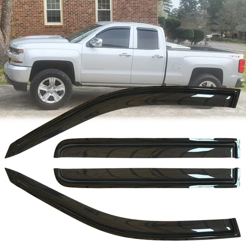 Vista 19 de 4 protectores de lluvia originales para Chevy 2007-2014 Tahoe 94514