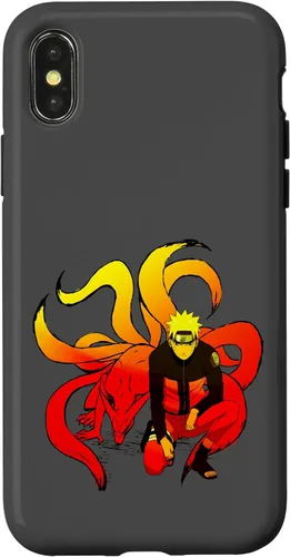 Vista 5 de Naruto Shippuden - Carcasa para iPhone 17 para Naruto y 9 colas