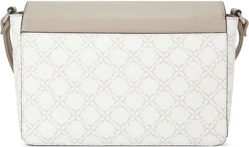 Vista 3 de Nine West Calandra Mini Flap Crossbody BlancoLogotipo Piedra pómez Talla única