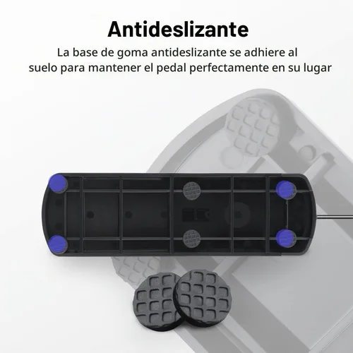 Vista 2 de Donner DSP-001 Pedal de sostenimiento para teclado, pedal de piano universal con interruptor de polaridad para piano digital/teclado de Negro