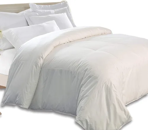 Vista 6 de Blue Ridge Home Fashions kathy ireland - Edredón de plumas blancas de 240 hilos