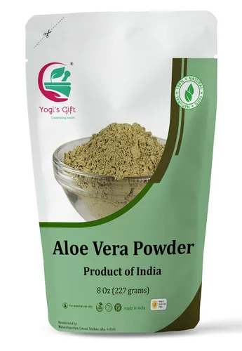 Vista 4 de Paquete múltiple Polvo de cúrcuma blanca + paquete de polvo de aloe vera 8 onzas cada uno