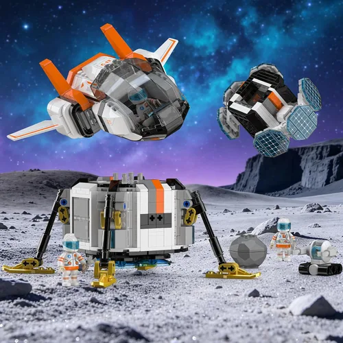Vista 7 de Sistemas modulares del edificio de la nave espacial, bloques de exploración Ll003