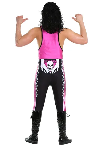 Vista 4 de Disfraz de Bret Hart WWE para hombre Multicolor