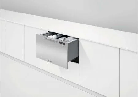 Vista 2 de Fisher Paykel DD24SAX9 - Lavavajillas de consola completa con cajones de 24 pulgadas en acero inoxidable