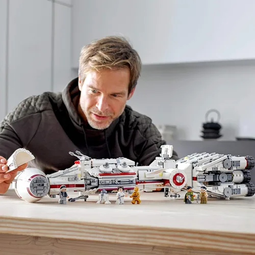 Vista 3 de LEGO Star Wars: Una Nueva Esperanza 75244 Tantive IV, kit de construcción (1768 piezas)