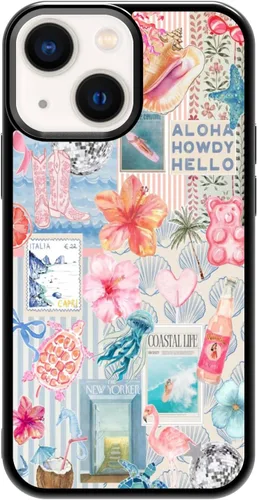 Vista 295 de Funda de teléfono Qizijio estilo azteca a prueba de golpes y protectora para iPhone 7/8/SE