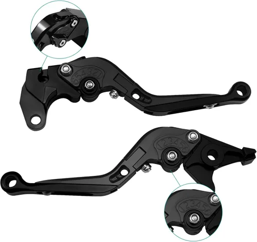Vista 7 de Palancas de embrague de freno extensibles y plegables para motocicleta, para CMX 500 Rebel500 Rebel300 CMX300 2017-2022 (Negro)
