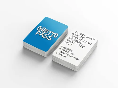 Vista 7 de Black Owned Da rienda suelta a las divertidas charadas de Hood & Paquete de pase de gueto: Los mejores juegos de trivia urbana para personas negras