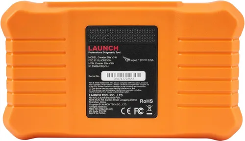 Vista 9 de LAUNCH Escáner Creader Elite 2.0 OBD2, herramienta de escaneo de diagnóstico bidireccional de sistema completo, lector de código de todos