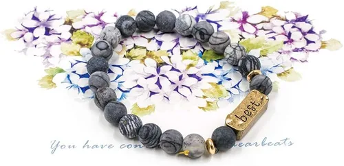 Vista 4 de AUEAR, Pulsera inspiradora de amistad para hermanas, mujeres y niñas