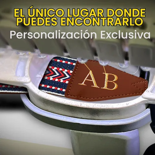 Vista 2 de Art Tribute Correa de Cámara Personalizada Tejido de Flecha - Añade Tu Texto y Lo Hacemos Especialmente Para Ti. Obtén Tu Propia Correa de Cámara