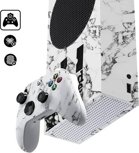 Vista 8 de Head Case Designs Calcomanía de vinilo con licencia oficial del castillo de Harry Potter, funda de vinilo para juegos compatible con consola Xbox