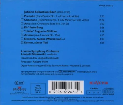 Vista 2 de Leopold Stokowski Conducts Bach