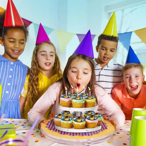 Vista 5 de 30 adornos comestibles para cupcakes con temática de Iron Man, colección de decoraciones comestibles para tartas, sin cortar comestibles en hoja