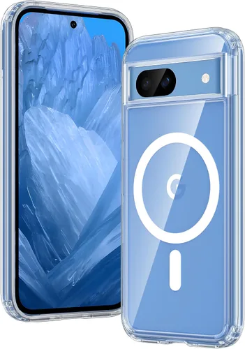 Vista 12 de FNTCASE Funda magnética para Samsung Galaxy Z Fold 7 con protección de bisagra Protector de pantalla, anti amarillento, cubierta de célula
