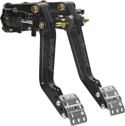 Vista 2 de Wilwood Conjunto de pedal dual Adj Fw Swing Offset Embrague