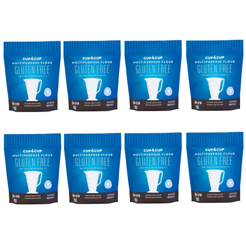 Vista 10 de Cup4Cup Harina de granos antiguos, 1 libra, certificada sin gluten, sustitución 1:1 de harina convencional, sin OMG, Kosher, fabricada en EE. UU