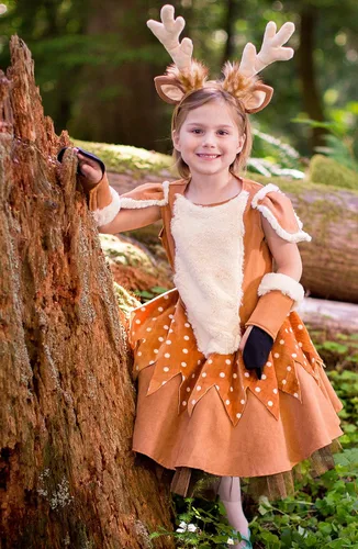 Vista 5 de Rubies Girls Princess Paradise Doe The Deer Costume