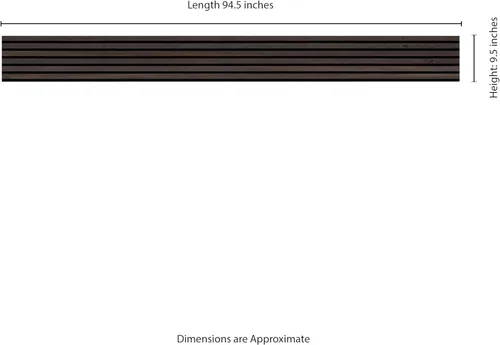 Vista 9 de MSI Paquete de 4 paneles de pared de listones de madera acústica para decoración de interiores, paneles de madera acanalados 3D que absorben