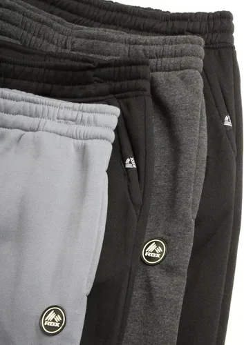 Vista 2 de RBX Pantalones deportivos para niños - Paquete de 4 pantalones deportivos de forro polar (talla 5-20)