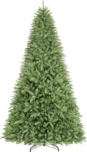 Vista 17 de HAPPYGRILL Árbol de Navidad artificial de 4 pies, árbol de Navidad sin Verde