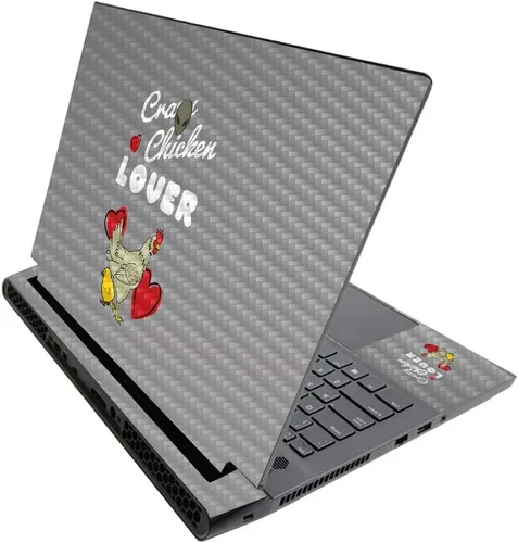 Vista 486 de MightySkins - Skin brillante con purpurina para Alienware M17 R3 (2020) y M17 R4 (2021) - Diversión de los años 90 Acabado duradero con purpurina