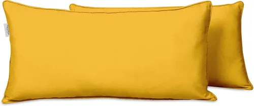 Vista 91 de Funda de almohada lumbar de tela de poliéster para interiores y exteriores, impermeable, rectangular, para todo tipo de clima, para muebles