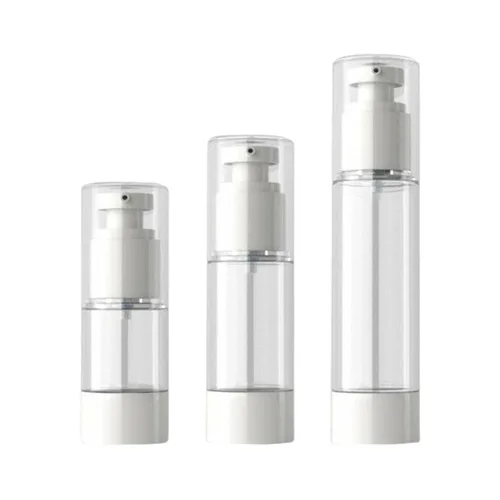 Vista 9 de 3 botellas de bomba sin aire de viaje, botellas de bomba sin aire, dispensador de bomba de maquillaje, botella de tamaño de viaje