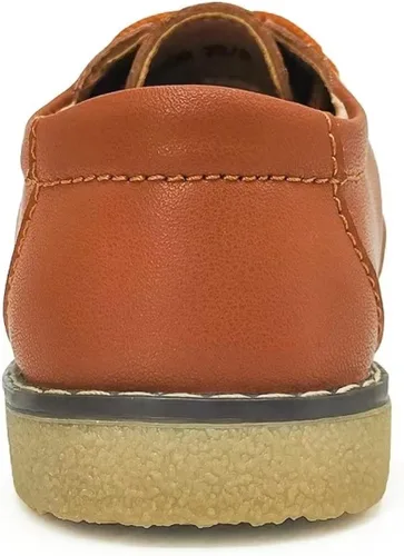 Vista 4 de S. Tedazo Boy's Girl's Classic Lace-Up Dress Shoes School Uniform Oxford Comfort Walking Loafer Flats