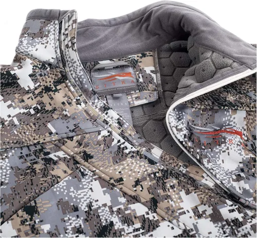 Vista 4 de Sitka Fanatic Lite - Chaqueta de caza con aislamiento de cola blanca OptiFade Elevated II para hombre